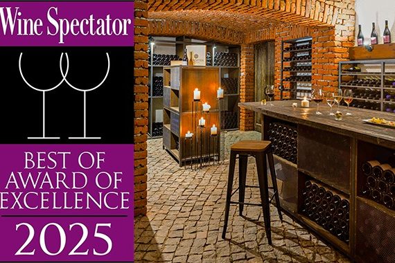 Best of Award of Excellence for aEstivum Wine List